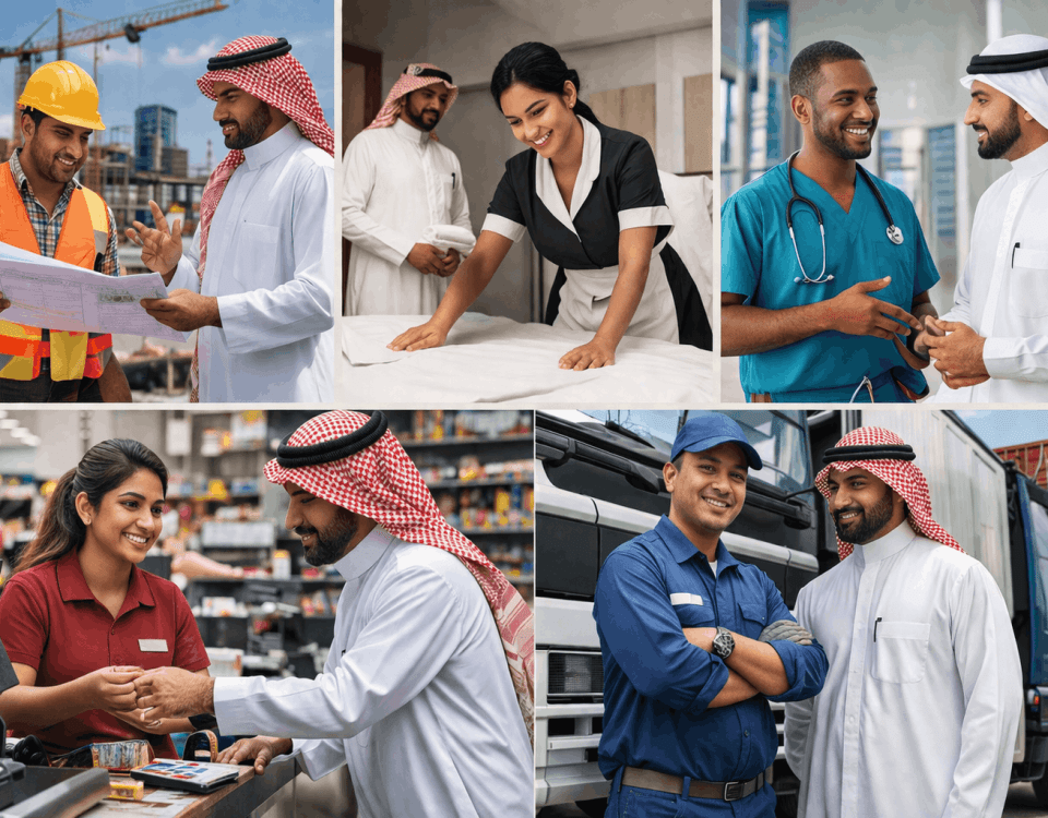 Top Sectors Hiring the Most Foreign Workers in Saudi Arabia in 2026