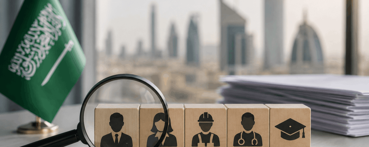 Why Saudi Work Visa Approvals Begin with Profession Classification